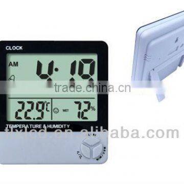 Household China Made Wall Clock Digital Thermo hygrometer Price Best TL8001B