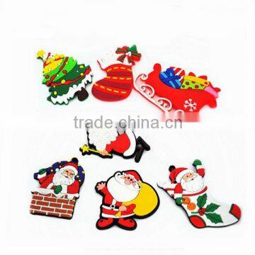 Christmas Santa Claus Cute Silicon Fridge Magnets