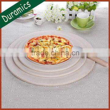 Many sizes chaozhou ceramic round shape pizza tray