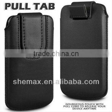 Premium Mobile Phone Pouch with strap for blackberry Case