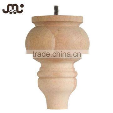 Top quality replacement sanded tulip wooden teapoy feet