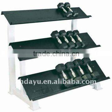 hex dumbbell rack