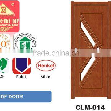 Home PVC Door -CLM014 chinese traditional glass door