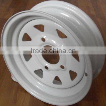 steel trailer wheel