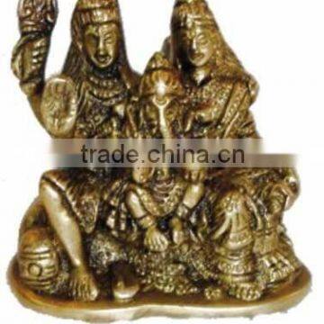 Brass Shankar & Parvati Statue , Hindu God Statue