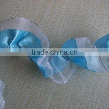 Wholesale Custom Design Elastic Frill Ribbon for Garment Accessories photo-6