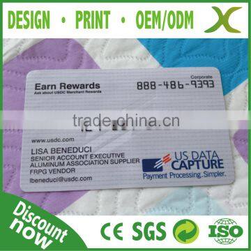 Free Design~~~!!! Membership Golden Number Plastic Cards/Plastic VIP Card With CMYK Printing photo-2