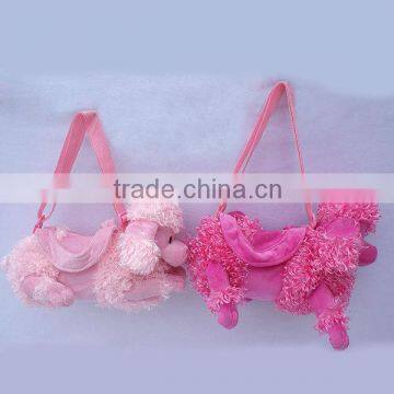 Plush animal storage bag