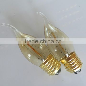 china factory price c35 clear candle bulb