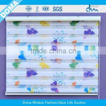 Custom Design Fabric 3D Digital Printed for day and night blinds/mesh and blackout