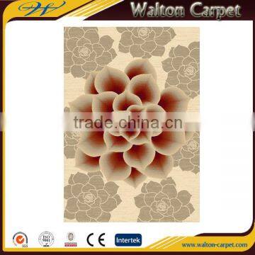 Floral printed hand tufted persian polypropylene rugs and carpets
