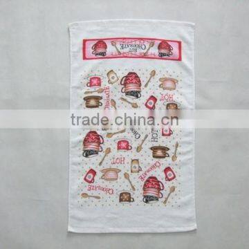 pigment printing cotton tea towel home textile cooling towel wholesale alibaba china supplier