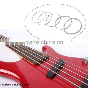 5pcs Electric Bass String Set Nickel Plated Steel Accessory .040-.125