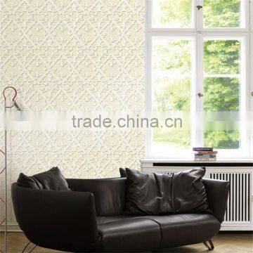 High quality non-woven interior wallpaper for home decoration China manufacturing