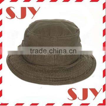 Washed Cotton Fishing Hiking Outdoor Bucket Hat photo-2