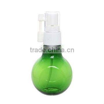 Nose Sprayer Cap PET 60ml Ball Green