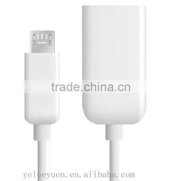 wholesale price micro USB Flash Drive OTG Cable Multi-function OTG cable for samsung HTC, Millet etc