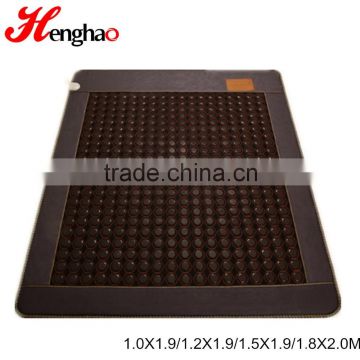 2016 Best products Electric heating germanium stone massage mattress as seen on tv