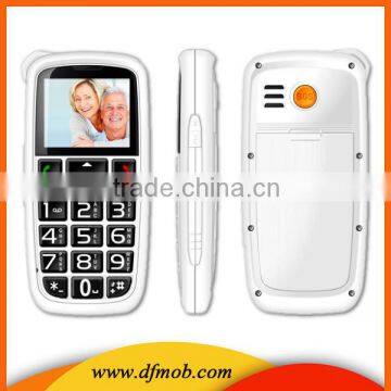 Low Cost 1.8INCH GPRS/WAP Big Keyboard Big Font Dual SIM Card Quad Band MTK6260M GSM Elder China Phone Chain T02