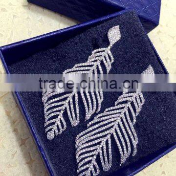 Wedding Earring Cubic Zirconia Earrings photo-3