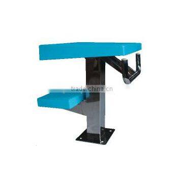 One level swimming pool olympic starting blocks abs block