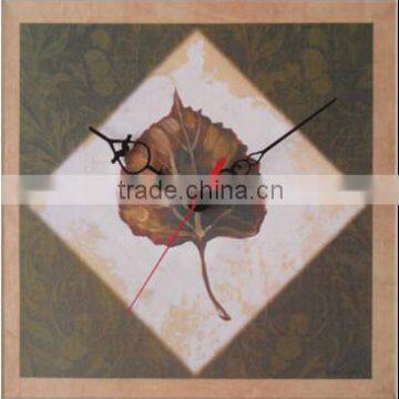 Modern wooden decorative wall clock manufacture