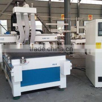 FLDM-1325 Automatic Tool Changer Wood Working Cnc Router With Drilling Head photo-3