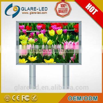 P10 DIP full color pole led screen display