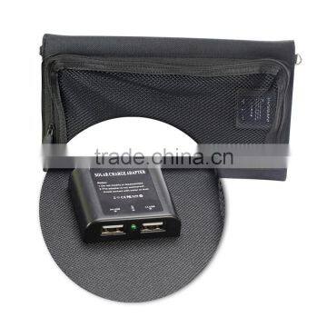 18W Dual USB Solar Power Bank Sunpower Solar Panel Charger Camping Charger photo-4