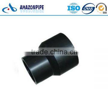 Factory price butt fusion black pe fittings hdpe reducing coupler