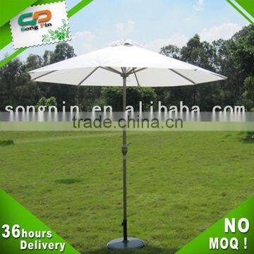 3m steel pole material umbrella beach parts