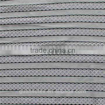 high quality italian burn out lace fabric, polyester cotton blend lace fabric for african cloth