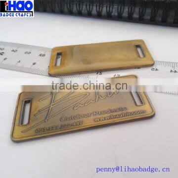 Cheap Bulk Custom Etched Logo Metal Label for Furniture photo-6