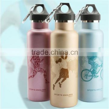 Large capacity 20oz/30oz Stainless Steel Vacuum Insulated Drink Bottle Thermos Travel Mug Cup with Handle