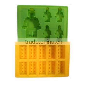 Hot Sale Silicone Building Bricks Mold ,Building Block Mold and Minifigure Mold photo-3