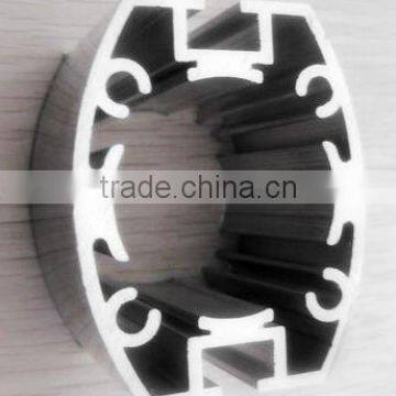 silver sandblasting anodizing aluminium industrial profile