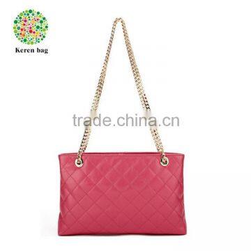 china woman genuine leather handbag factory