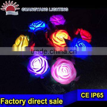 love red rose symbol love led lighting flower decorative rose valentine gift