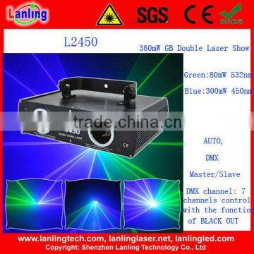 two tunnel beautiful djs clubs and party laser light