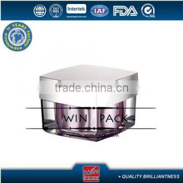 15g 20g 30g Top Material Square Glass Jar, Acrylic Cream Jar photo-3