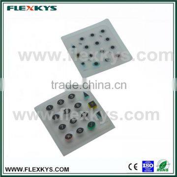 Customized special-used luminous silicone rubber keypad with technical support