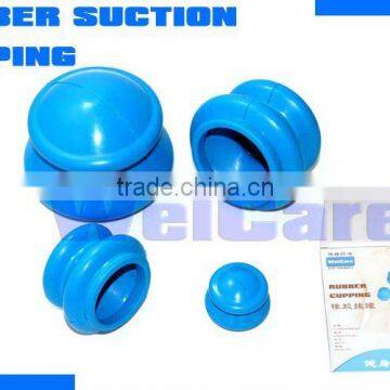 Rubber Cupping/ rubber suction/ suction cupping jar-set of 4 cups