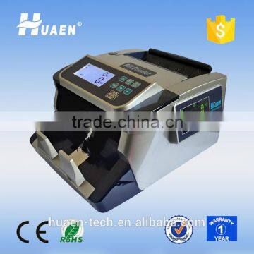 Newest design automatic Bill Counters for multi currency counting machine with fake note detect