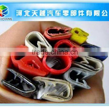 PVC Decorative Edge Steel Clip Rubber u Channel Seal/anti-oxidation Weather Strip photo-3
