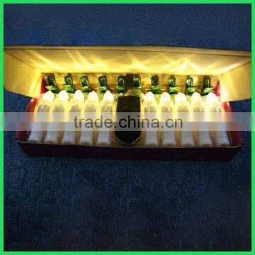 Infrared LED electric remote control light candle