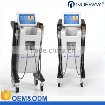 skin rejuvenation 40*38*80 cm dimension fractional double needle rf machine wholesale