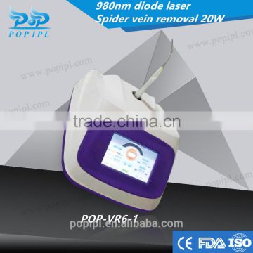 980nm spider vein removal machine vascular remover 20W980nm laser vascular removal machine/980nm laser vascular removal