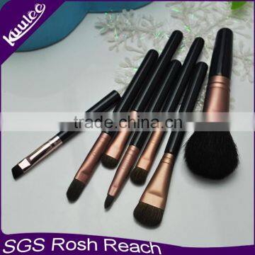 Professional Hot Selling Free Sample Best Quality New Style 7Pcs Christmas Gift Make Up brush set