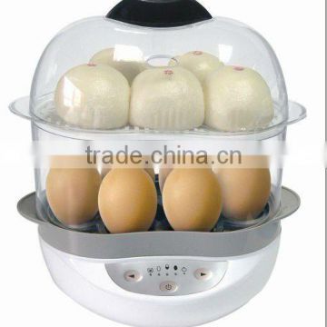 2 tray baby multifunction electric egg cooker