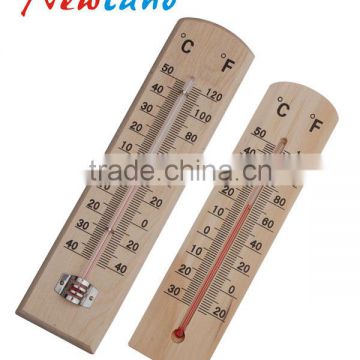 wooden thermometer